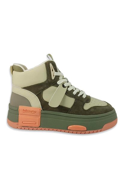 Guja Γυναικεία Πράσινα Αθλητικά Μποτάκια Casual 3581 23kb Μοντέλο
