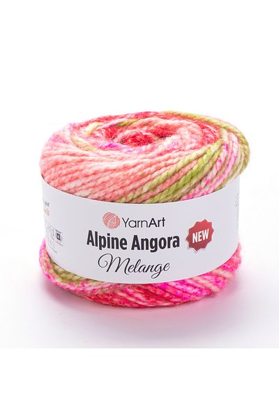 Yarnart Alpine Angora Melange - Hand Knitting String Ebruli-6417