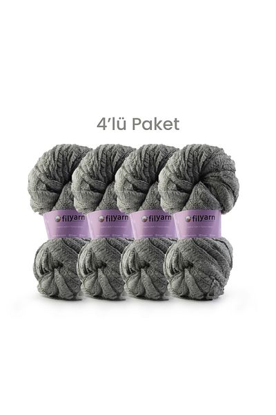 Filyarn Turbilion Knitted Set of 4 - Shawl, Skirt, Ruffle, Scarf and Accessory Lanyard Bag