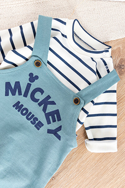 Babymod 2-Piece Figured Jumpsuit and Salopet Set for Baby Boy