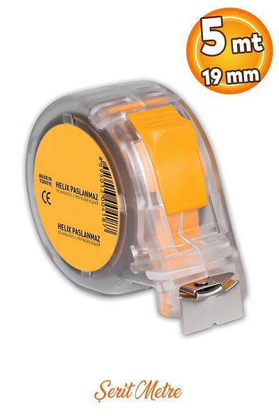 Badem10 Bandă inoxidabilă Helix de 5 metri (19 mm)