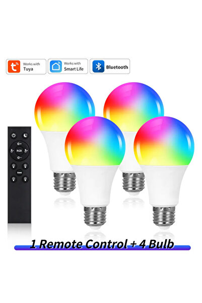 Choice1 مصباح Tuya الذكي LED E27 بقوة 9 واط، يعمل بجهد 220 فولت، مزود بتقنية ...