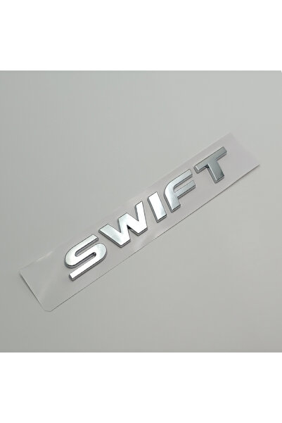 Choice شعار SWIFT ثلاثي الأبعاد من الكروم ABS باللون الأسود وحروف شعار SWIFT ...