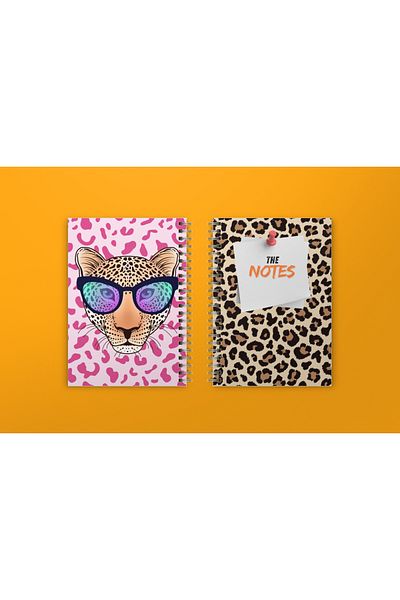 Store 2 Pack Leopard School Notebook