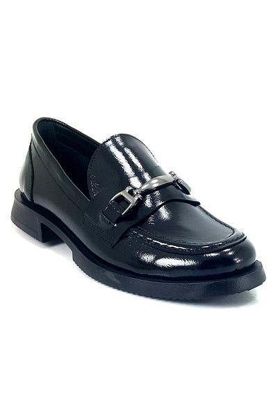 ALBİNİ Pantofi casual de damă - Albini din piele neagră 101161   24 ani