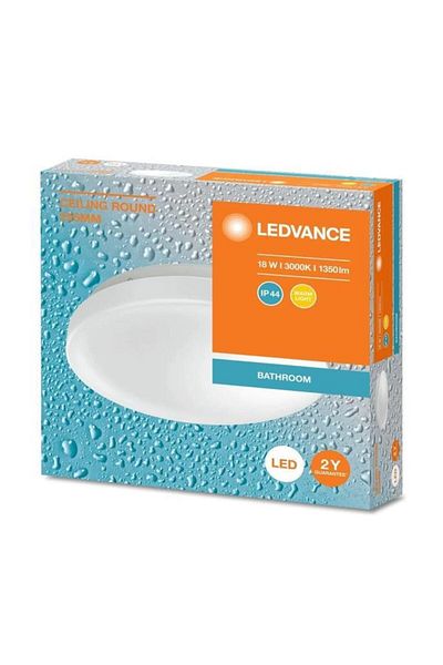 Osram Ledvance Ledvace Led Plafonier 18W 6500K 1350Lm Ip44 White Light Fixture