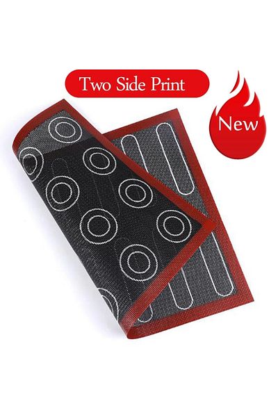 Choice double sides 40x30cm Perforated Silicone Baking Mat Non-stick Oven Sheet Liner Bakery Bakeware Kitch