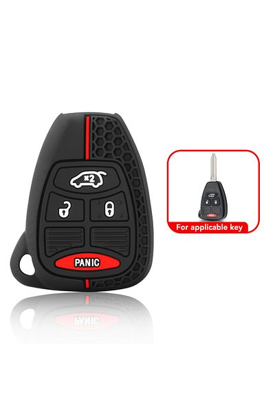 Choice Style 2 Silicon Car Key Case For Dodge Avenger Caliber For Jeep Patriot Cherokee Compass For Chrysle