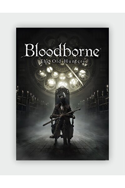 fırsatlar diyarı Bloodborne - The Old Hunters Game Duvar Posteri - Kalın Kağı...