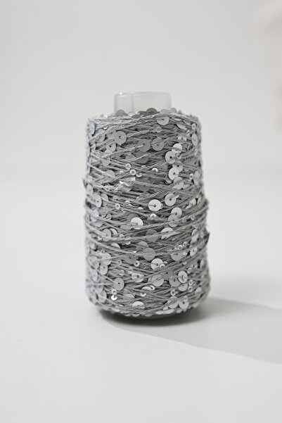 MODUMUZ RAHATLIK Pullu İp 100 gramlık bobinlerinde 320 metre uzunluk Pul Boyutu: 3mm+6mm