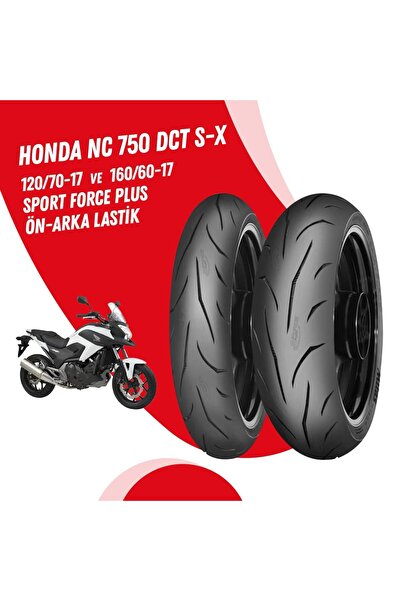 Mitas HONDA NC 750 DCT S-X SPORT FORCE + LASTİK TAKIMI 120/70-17 + 160/60-17