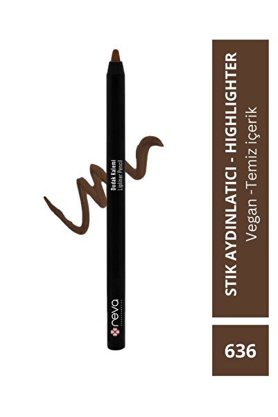 REVA Vegan Clean Lip Liner – Kremsi Yapıda Dolgunlaştırıcı Dudak Kalemi No:636