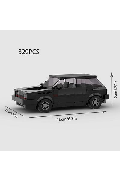 Choice M10431 Car Speed Champion Racing City Vehicle Golf Mk1 Gti Moc Suv Sports Vehicle Building Blocks Br