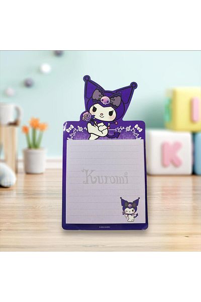tüftürük Kuromi Hello Kitty Sanrio Magnetic Adhesive Note Holder