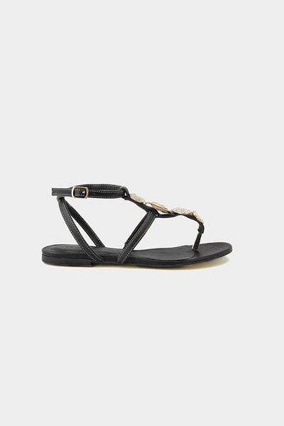 Perspective Black Color Shoes