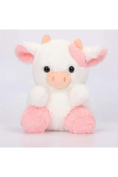 Choice لعبة بقرة حلوب فراولة وردية اللون رائعة بطول 20 سم (7.87 بوصة) - هدية ...