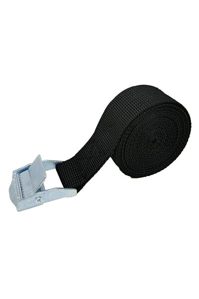 Choice 1x Black 5m Cargo Straps With Buckle Tie-down Belt For Motorcycle Car Bicycle Metal Tow Rope Strong