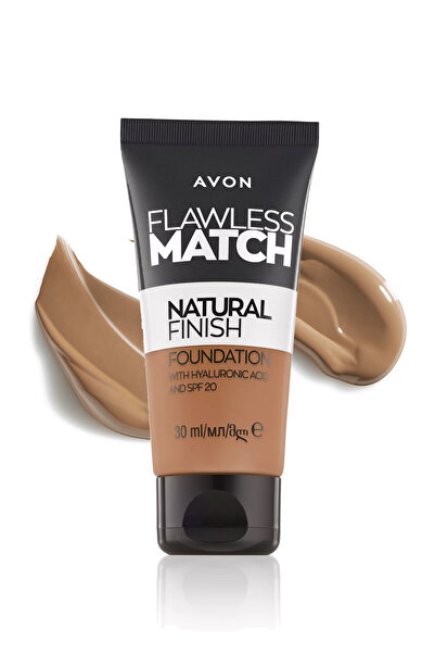 AVON Flawless Match Natural Likit Fondöten - 245N Natural Beige