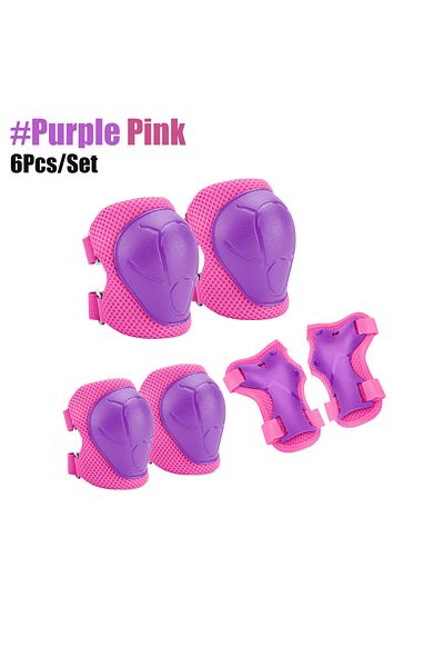Choice Kids Knee Pads Elbow Pads Age 3-7 Toddler Boys Girls, 6 In 1 Protective Gear Safety Set with Wris...