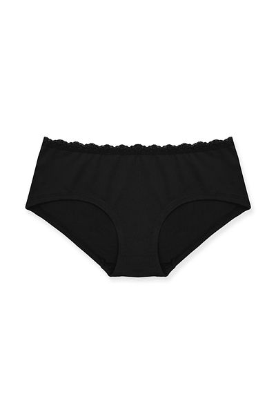 HNX Interlock Talie Elegantă Dantela Hipster Chiloți Femei