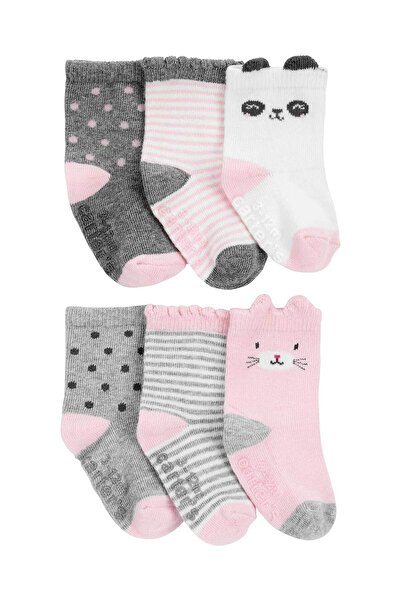Carter's Little Girl 6-Piece Socks Set