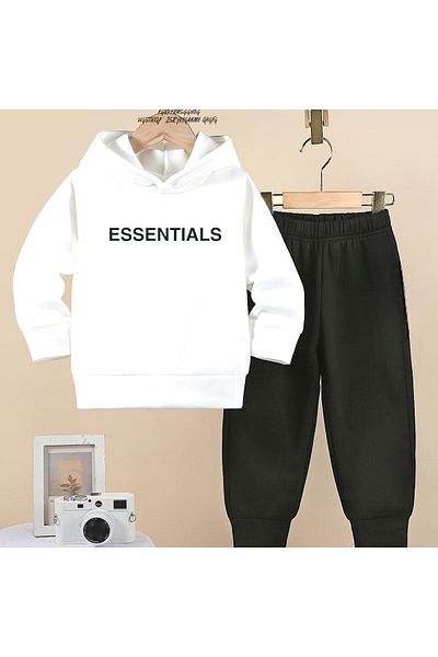 BENROMA Set de trening pentru copii cu imprimeu Essentials - Mucegai supradimensionat unisex