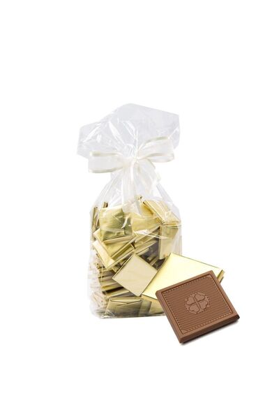 Melodi Çikolata Altın Yaldızlı Sütlü Madlen 500g