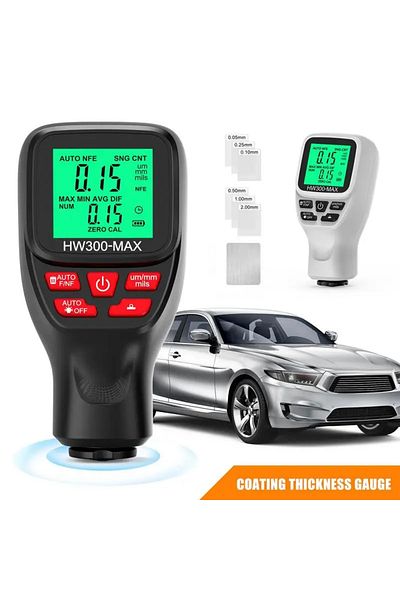 Choice HW300-MAX Thickness Gauge High Precise LCD Digital Automobile Film Thickness Meter Car Paint Coat...