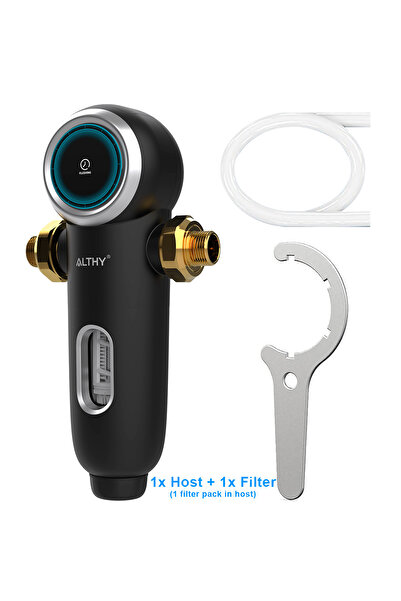 Choice نظام فلترة أوتوماتيكي دوار عكسي من ALTHY، نظام فلترة مسبقة، نظام فصل الرواسب للمنزل بأكمله