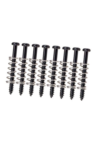 Choice مجموعة براغي تثبيت لاقط هامباكر محمول أسود اللون، زنبركات مستقيمة، قطع...