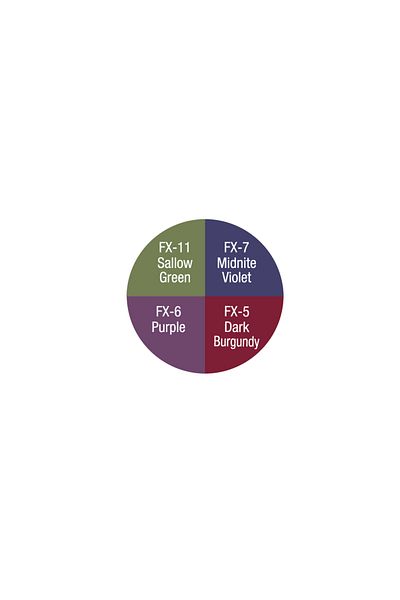 BenNye F/X COLOR WHEEL BRUISES (كدمات، لوحة كدمات)