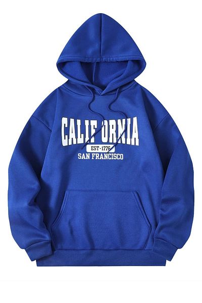 Moda Glo Unisex Το 1997 Φούτερ με εκτύπωση Travel