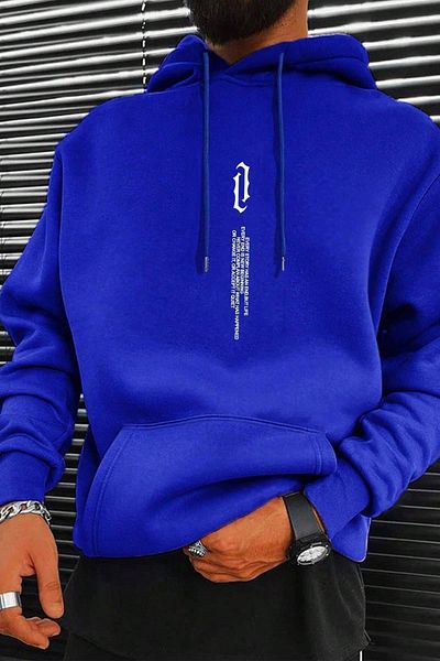 Moda Glo Unisex φούτερ με στάμπα Aleman Rapero
