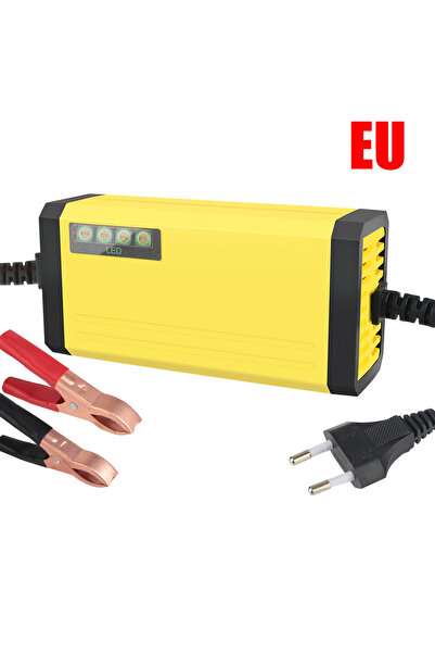 Choice1 EU Car Battery Charger 220V Power Puls Repair Charger Moto Truck Batt...