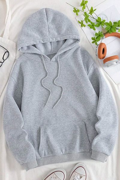 Moda Glo Унисекс суичър с щампа „Залез“.