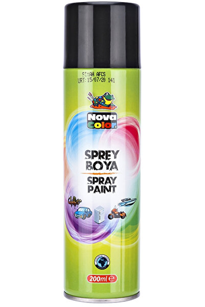 Genel Markalar Sprey Boya 200 Ml Siyah