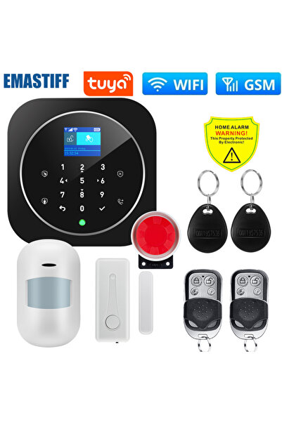 Choice35 EU Plug W9B1 NEW Tuya WIFI W9B Alarm System for Home Burglar Securit...