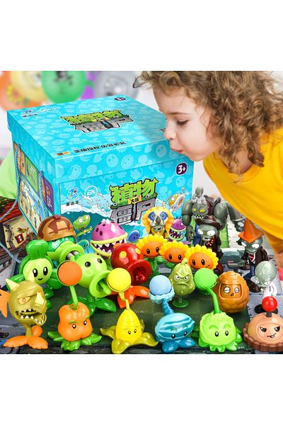 Choice New Role Plants Vs. Zombies 2 Pvz Toys Full Set Boys Birthday Gifts Pea Shooter Children's Dolls ...