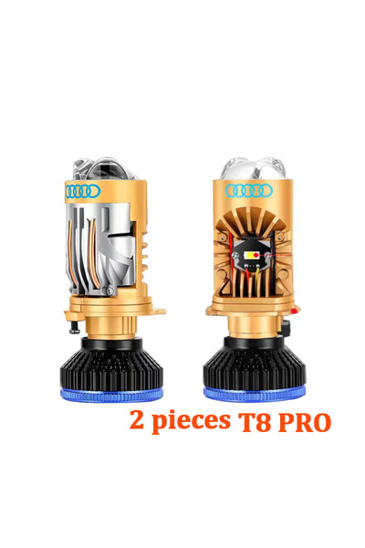 Choice1 مصباحان أماميان LED ثنائيان بقوة 180 واط، طراز H4/9003/HB2، بإضاءة عا...