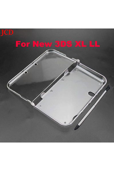 JCD For New 3ds Xl Ll In Bulk Plastic Clear Crystal Protective Hard Shell Skin Case Cover For Ninten