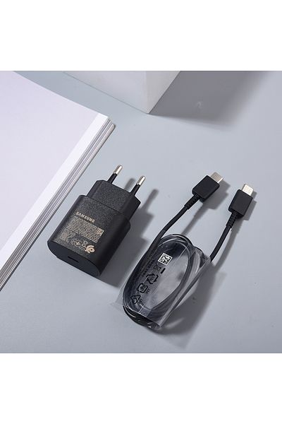 Choice Black EU Add Cable EP-TA800 Samsung Superfast Wall Charging Adapter 1M PD Type C Cable for Galaxy No