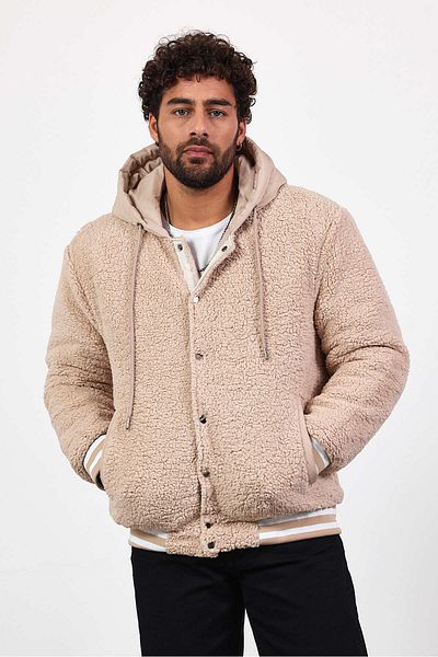 Weyeze AE-89805PRM Μοντέλο Fleece ιδρώτας με κουκούλα
