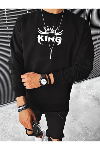Moda Glo Unisex King Written Sweatshirt