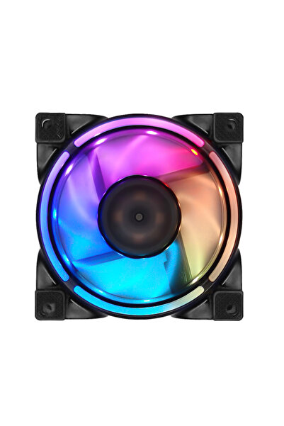 Choice مروحة كمبيوتر JUMPEAK 8025 مقاس 80 مم، بإضاءة ARGB شفافة سوداء 5 فولت، مزودة بمحمل مغناطيسي، تدعم مزامنة ARGB، 4 دبابيس PWM 8c