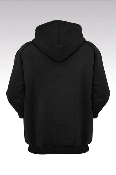 Moda Glo Φούτερ με στάμπα Cowboy Unisex Μαύρη κουκούλα Müslüm Gürses