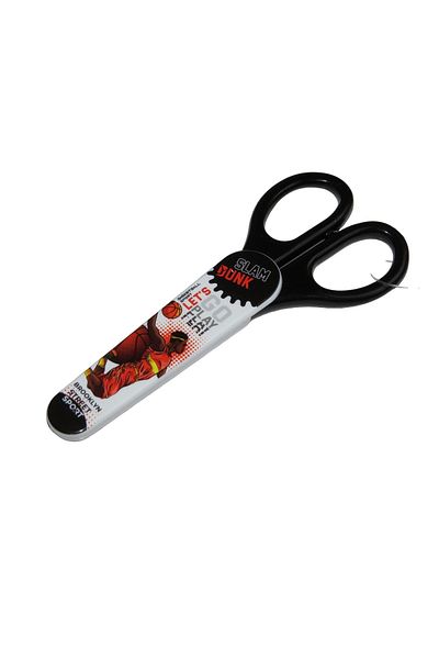 Polin Plastic Protected Patterned Blunt Tip Students' Scissors