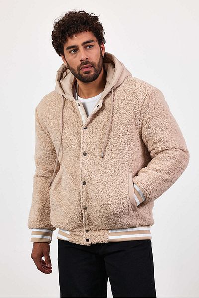 Weyeze AE-89805PRM Μοντέλο Fleece ιδρώτας με κουκούλα