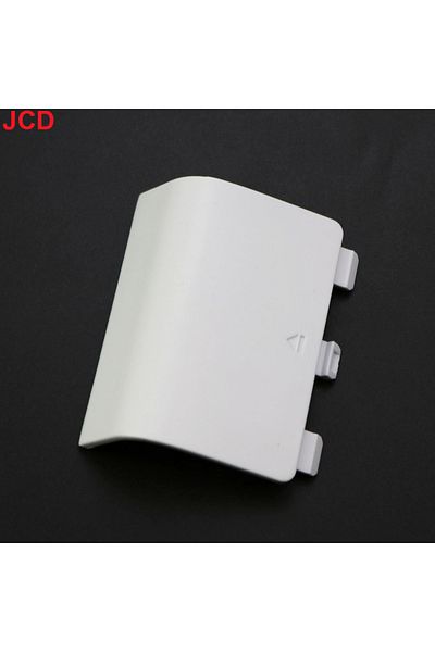 JCD White 1pcs Plastic Replacement Battery Back Cover Lid Door Shell For Xbox Series S X Controller