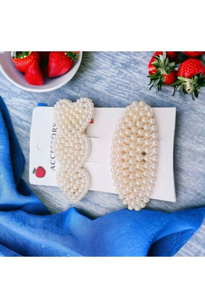 feyza collection 2-Piece Pearl Snap Buckle
