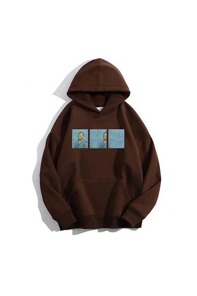 Moda Glo Φούτερ με κουκούλα Unisex Mushroom Girl